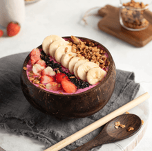 Load image into Gallery viewer, Eco-friendly Coconut Bowls &amp; Spoons Set of 2