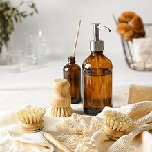Load image into Gallery viewer, Natural Dish Brushes for Washing Up | Plant Based Kitchen Scrubber Brush (6 Piece Starter Set)