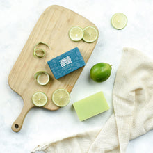 Load image into Gallery viewer, Lime &amp; Sea Salt Natural Soap Bar