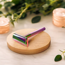 Load image into Gallery viewer, Diamond Grip Jungle Culture Safety Razors | Includes 10x Razor Blades