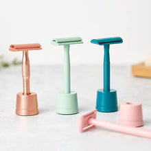 Load image into Gallery viewer, Reusable Safety Razors for Women &amp; Men | Eco-Friendly Metal Razor