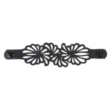 Load image into Gallery viewer, Violet Upcycled Flower Bracelet