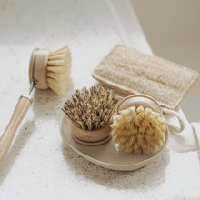 Load image into Gallery viewer, Sustainable Dish Brushes | 4 Piece Starter Set w/ Loofah Sponge