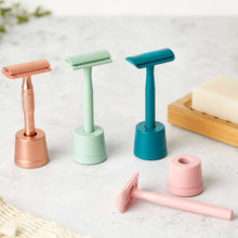 Load image into Gallery viewer, Diamond Grip Jungle Culture Safety Razors | Includes 10x Razor Blades