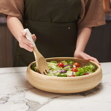 Load image into Gallery viewer, Bamboo Fruit Bowl &amp; Home Decor Bowl (Natural)