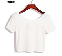 Load image into Gallery viewer, Harujuku Kawaii Tops Friends Tv T Shirt Women Korean Style Fashion Tshirt Ulzzang Black T Shirt Letter Printed Tumblr Tees