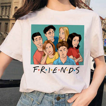 Load image into Gallery viewer, friend tv show women femme clothes t shirt female t-shirt t-shirt top tee shirts harajuku summer 90s tshirt grunge streetwear