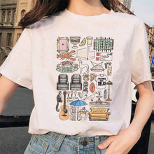 Load image into Gallery viewer, friend tv show women femme clothes t shirt female t-shirt t-shirt top tee shirts harajuku summer 90s tshirt grunge streetwear