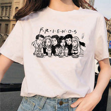 Load image into Gallery viewer, friend tv show women femme clothes t shirt female t-shirt t-shirt top tee shirts harajuku summer 90s tshirt grunge streetwear