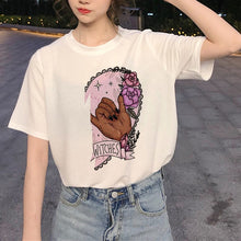Load image into Gallery viewer, New Best Friends Harajuku T Shirt Women Ullzang Fashion Cartoon T-shirt 90s Graphic Friend T-shirt Korean Style Top Tees Female