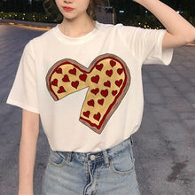 Load image into Gallery viewer, New Best Friends Harajuku T Shirt Women Ullzang Fashion Cartoon T-shirt 90s Graphic Friend T-shirt Korean Style Top Tees Female
