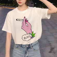 Load image into Gallery viewer, New Best Friends Harajuku T Shirt Women Ullzang Fashion Cartoon T-shirt 90s Graphic Friend T-shirt Korean Style Top Tees Female