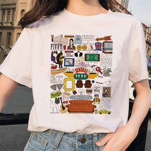 Load image into Gallery viewer, friend tv show femme tshirt clothes t shirt streetwear t-shirt t-shirt top tee shirts women harajuku female summer 90s grunge