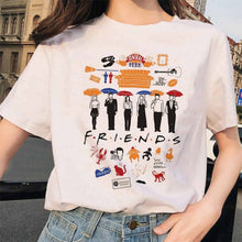 Load image into Gallery viewer, friend tv show femme tshirt clothes t shirt streetwear t-shirt t-shirt top tee shirts women harajuku female summer 90s grunge