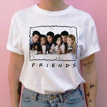 Load image into Gallery viewer, friends tv show women t shirt new hip hop 90s friend tshirt harajuku femme clothes top tee t-shirt clothing streetwear