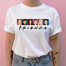 Load image into Gallery viewer, friends tv show women t shirt new hip hop 90s friend tshirt harajuku femme clothes top tee t-shirt clothing streetwear