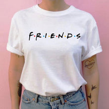 Load image into Gallery viewer, friends tv show women t shirt new hip hop 90s friend tshirt harajuku femme clothes top tee t-shirt clothing streetwear