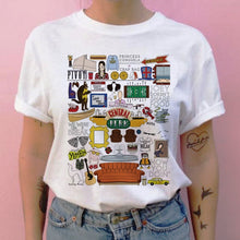 Load image into Gallery viewer, friends tv show women t shirt new hip hop 90s friend tshirt harajuku femme clothes top tee t-shirt clothing streetwear