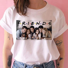 Load image into Gallery viewer, friends tv show women t shirt new hip hop 90s friend tshirt harajuku femme clothes top tee t-shirt clothing streetwear