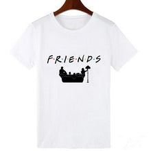 Load image into Gallery viewer, Showtly  2019 Women White Tshirts Fashion Friends TV Printed Ulzzang Harajuku Kawaii Vogue T Shirt Best Friends Shirts Tee Tops