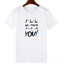 Load image into Gallery viewer, Showtly  2019 Women White Tshirts Fashion Friends TV Printed Ulzzang Harajuku Kawaii Vogue T Shirt Best Friends Shirts Tee Tops