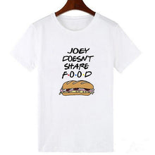 Load image into Gallery viewer, Showtly  2019 Women White Tshirts Fashion Friends TV Printed Ulzzang Harajuku Kawaii Vogue T Shirt Best Friends Shirts Tee Tops