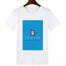 Load image into Gallery viewer, Showtly  2019 Women White Tshirts Fashion Friends TV Printed Ulzzang Harajuku Kawaii Vogue T Shirt Best Friends Shirts Tee Tops