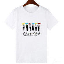 Load image into Gallery viewer, Showtly  2019 Women White Tshirts Fashion Friends TV Printed Ulzzang Harajuku Kawaii Vogue T Shirt Best Friends Shirts Tee Tops