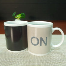 Load image into Gallery viewer, 1pc Creative The new battery Strip design heterotherm Mug  Discoloration in Heat milk coffee cup Students novel gift Send friend