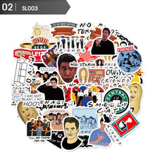 Load image into Gallery viewer, 7 models Friends show the OFFICE TV SHOW funny Creative badges Waterproof Fun Stickers DIY Toys Luggage Motorcycle Label Sticker