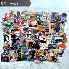 Load image into Gallery viewer, 7 models Friends show the OFFICE TV SHOW funny Creative badges Waterproof Fun Stickers DIY Toys Luggage Motorcycle Label Sticker