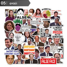 Load image into Gallery viewer, 7 models Friends show the OFFICE TV SHOW funny Creative badges Waterproof Fun Stickers DIY Toys Luggage Motorcycle Label Sticker