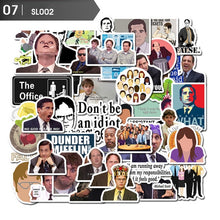 Load image into Gallery viewer, 7 models Friends show the OFFICE TV SHOW funny Creative badges Waterproof Fun Stickers DIY Toys Luggage Motorcycle Label Sticker