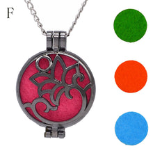 Load image into Gallery viewer, Vintage Locket Essential Oil Diffuser Necklace And Pad Fragrance A