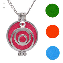 Load image into Gallery viewer, Vintage Locket Essential Oil Diffuser Necklace And Pad Fragrance A