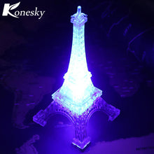 Load image into Gallery viewer, Romantic Eiffel Tower Table LED Night Light Desk Lamp for Christmas Wedding Holiday Decoration Bedroom Decor Lamp