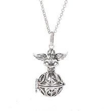 Load image into Gallery viewer, New Lockets Pendant Necklace Pregnancy Balls Lava Stone Lockets Women Aromatherapy Essential Oil Diffuser Necklace Mexico Balls