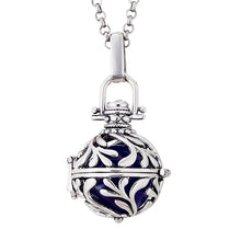 Load image into Gallery viewer, New Lockets Pendant Necklace Pregnancy Balls Lava Stone Lockets Women Aromatherapy Essential Oil Diffuser Necklace Mexico Balls