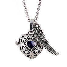 Load image into Gallery viewer, New Lockets Pendant Necklace Pregnancy Balls Lava Stone Lockets Women Aromatherapy Essential Oil Diffuser Necklace Mexico Balls