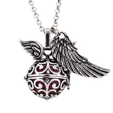 Load image into Gallery viewer, New Lockets Pendant Necklace Pregnancy Balls Lava Stone Lockets Women Aromatherapy Essential Oil Diffuser Necklace Mexico Balls