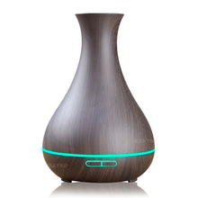 Load image into Gallery viewer, 400ml Aroma Essential Oil Diffuser Electric Wood Grain