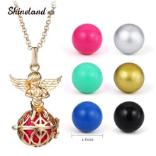 Load image into Gallery viewer, 2018 New Fashion Angel Baby Hollow Bell Ball Necklaces For Harmony For Pregnant Women Cage Locket Pendant Statement Jewelry Gift