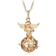 Load image into Gallery viewer, 2018 New Fashion Angel Baby Hollow Bell Ball Necklaces For Harmony For Pregnant Women Cage Locket Pendant Statement Jewelry Gift