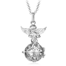Load image into Gallery viewer, 2018 New Fashion Angel Baby Hollow Bell Ball Necklaces For Harmony For Pregnant Women Cage Locket Pendant Statement Jewelry Gift