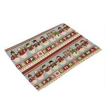 Load image into Gallery viewer, PM0005 Fabrics Table Mats for Christmas Decorations Home Decorations Hot Sell Printing Cotton and Line Table Mats