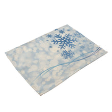 Load image into Gallery viewer, PM0005 Fabrics Table Mats for Christmas Decorations Home Decorations Hot Sell Printing Cotton and Line Table Mats
