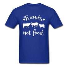 Load image into Gallery viewer, Vegan Belief T Shirt Men Homme Plus Size S-3XL 100 Organic Cotton Clothing Father's day Apparel Adult Tops T-Shirt Funny Animal