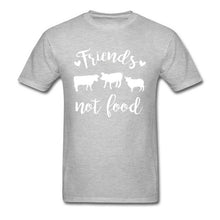 Load image into Gallery viewer, Vegan Belief T Shirt Men Homme Plus Size S-3XL 100 Organic Cotton Clothing Father's day Apparel Adult Tops T-Shirt Funny Animal
