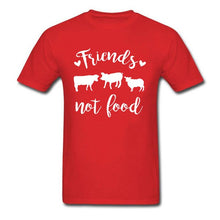 Load image into Gallery viewer, Vegan Belief T Shirt Men Homme Plus Size S-3XL 100 Organic Cotton Clothing Father's day Apparel Adult Tops T-Shirt Funny Animal