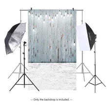 Load image into Gallery viewer, Andoer 1.5 * 0.9m/4.9 * 3.0ft Christmas Backdrop Photography Background Snow Wood Floor Picture for DSLR Camera Children Newborn Wedding Photo Studio Video